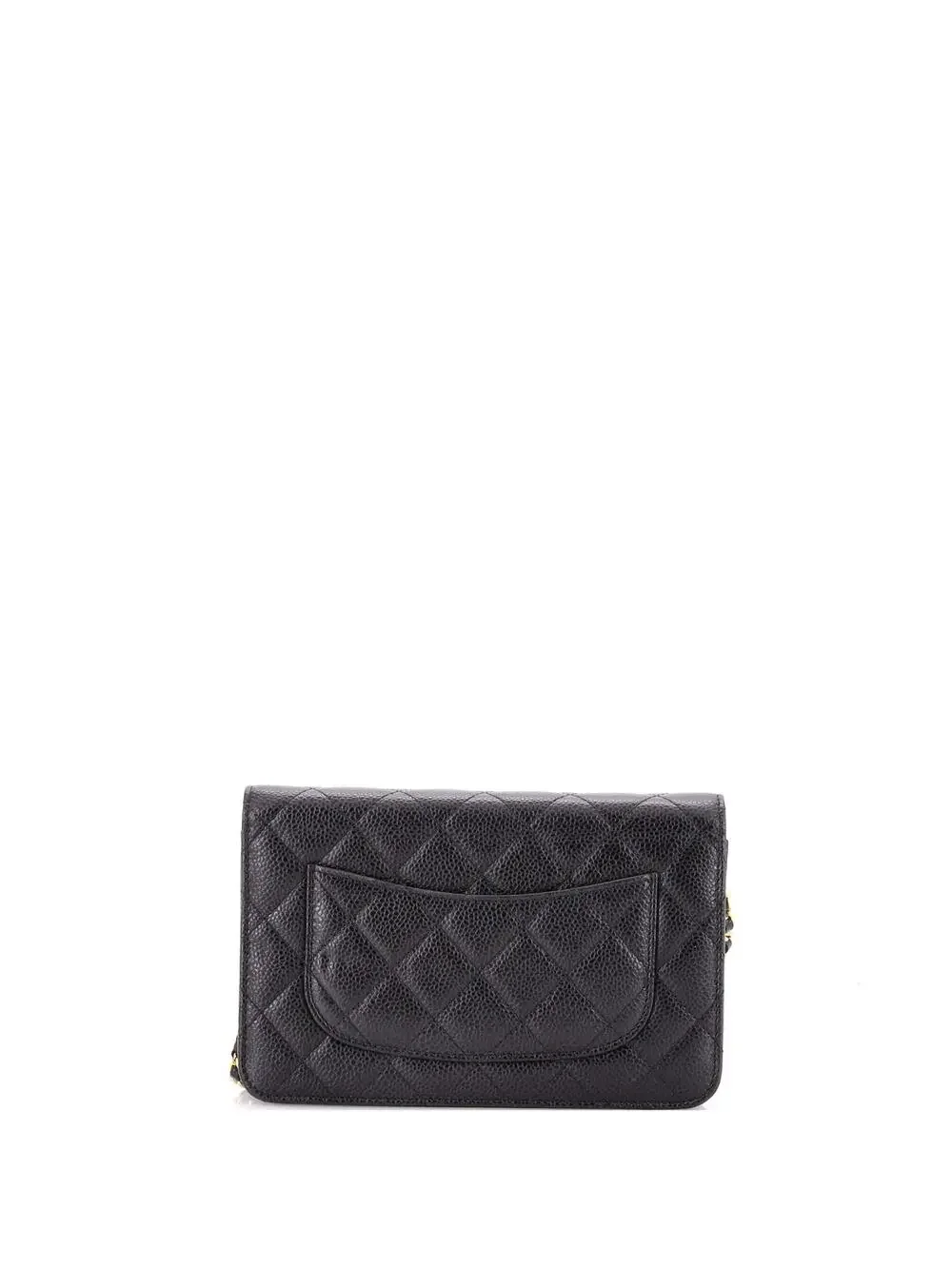 Chanel Wallet On Chain Quilted Caviar #343030C41B